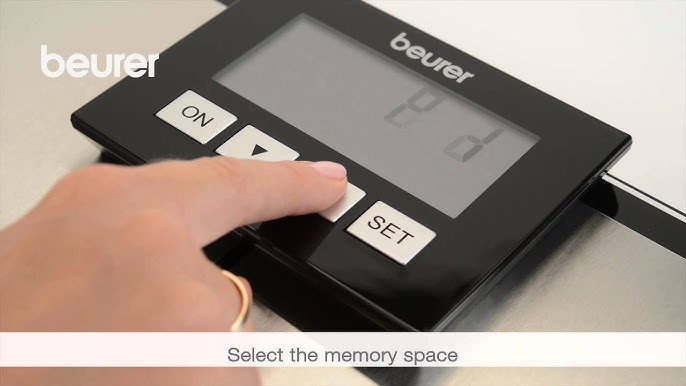 Quick start video for the BG 39 glass diagnostic scale from Beurer