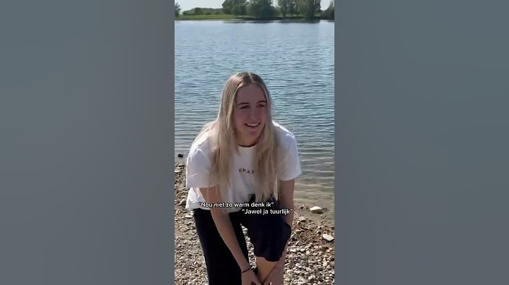 1 op 10 in koud water springen!🥶
