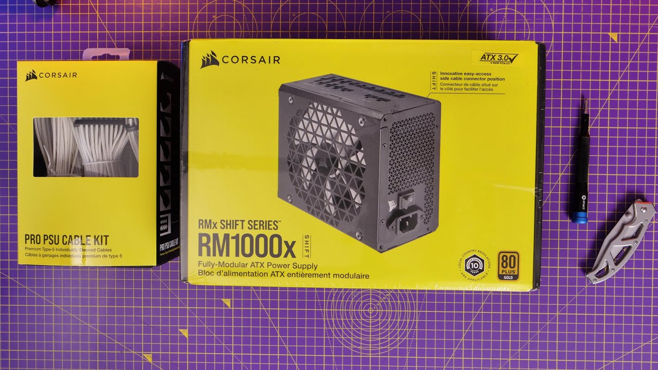 TEST] Alimentation Corsair RM1000e