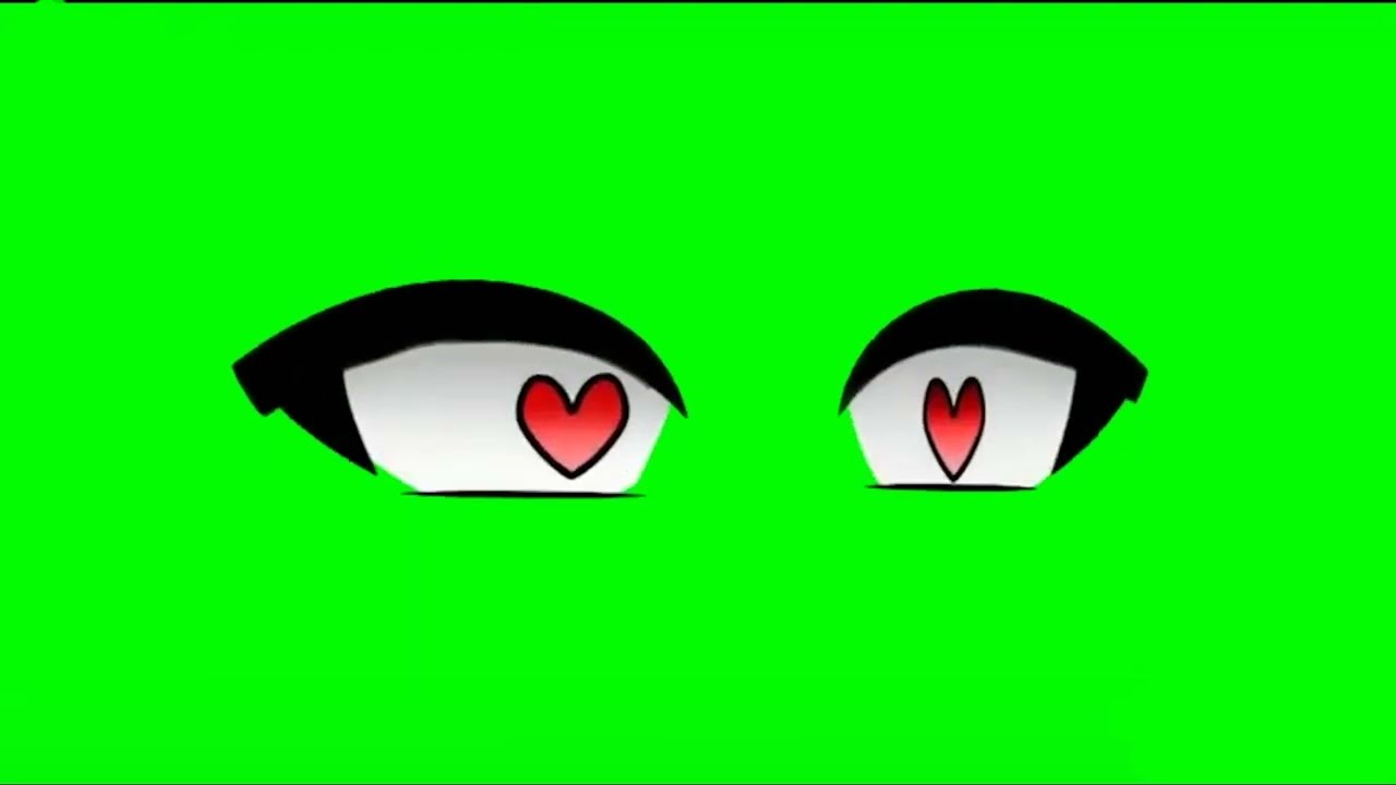 Plantilla pantalla verde de ojos Gacha Life en movimiento y con música 😍😍  ¡FLASH WARNING! 