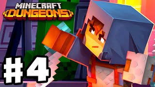 Minecraft Dungeons - Gameplay Walkthrough Part 4 - Redstone Mines! Redstone Golem!