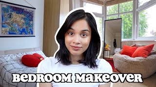 Bedroom makeover *transformation and room tour*