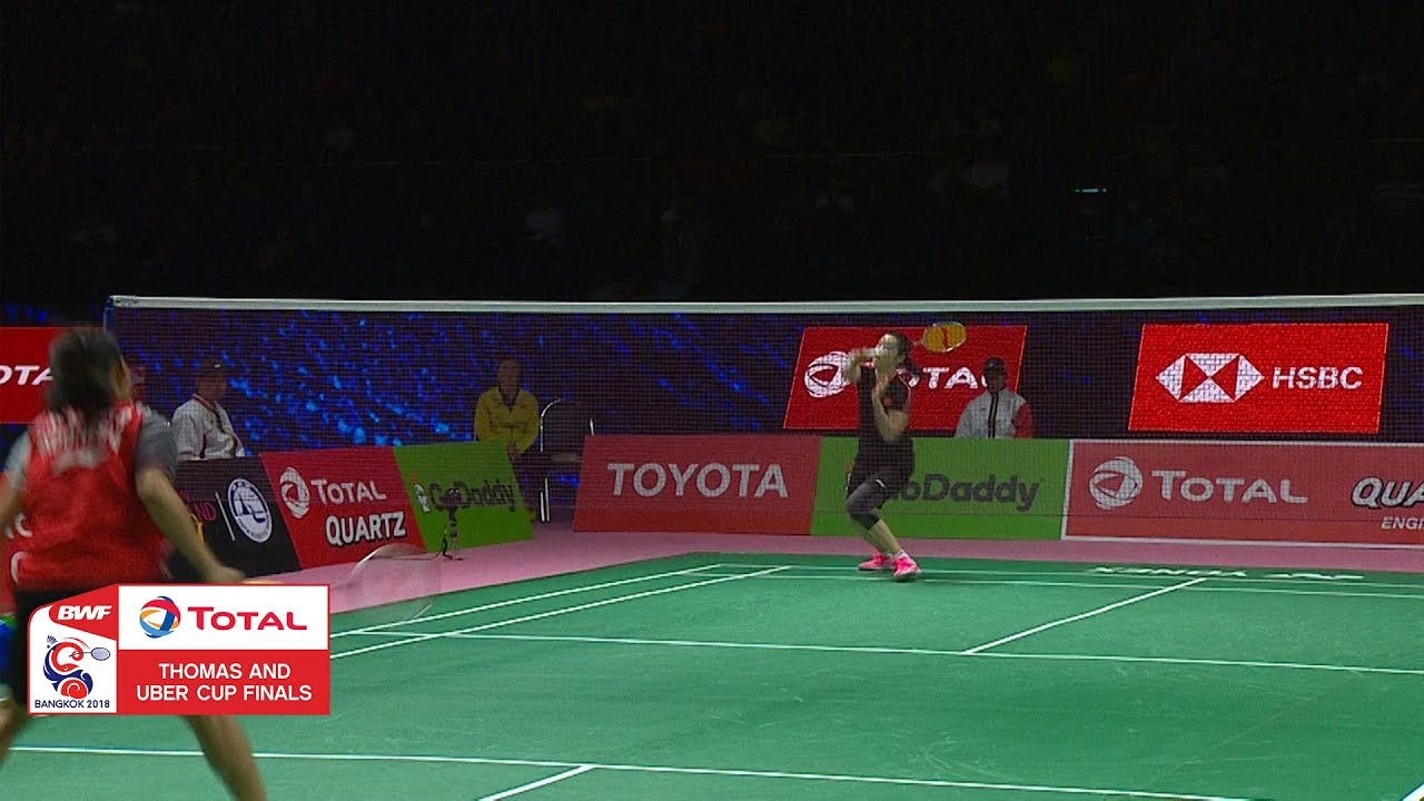 Uber Cup | Amazing drop shot by Ruselli Hartawan | BWF 2018