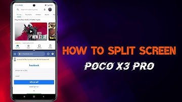 HOW TO USE SPLIT SCREEN FEUTURE IN POCO X3 PRO?
