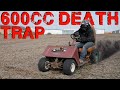 $100 Crotch Rocket Powered Golf Cart Revival