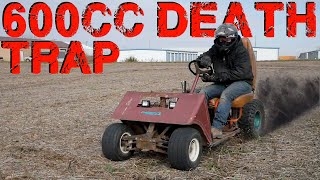 $100 Crotch Rocket Powered Golf Cart Revival