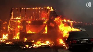 A fast-moving fire that ravaged northern california town thursday sent
residents racing to escape on roads turned into tunnels of as thick
smoke ...