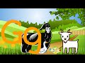 Grace the Goat Letter G Poem: Alphabet Video for Kids - FreeSchool Early Birds