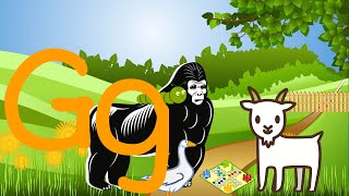 Grace the Goat Letter G Poem: Alphabet Video for Kids - FreeSchool Early Birds