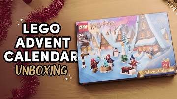Unboxing The LEGO Harry Potter Advent Calendar!