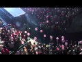 2011 SNSD TAIWAN CONCERT -pink balloons falling down