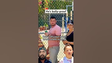 He’s bully-proof #funny #viral #family #fypシ #shorts