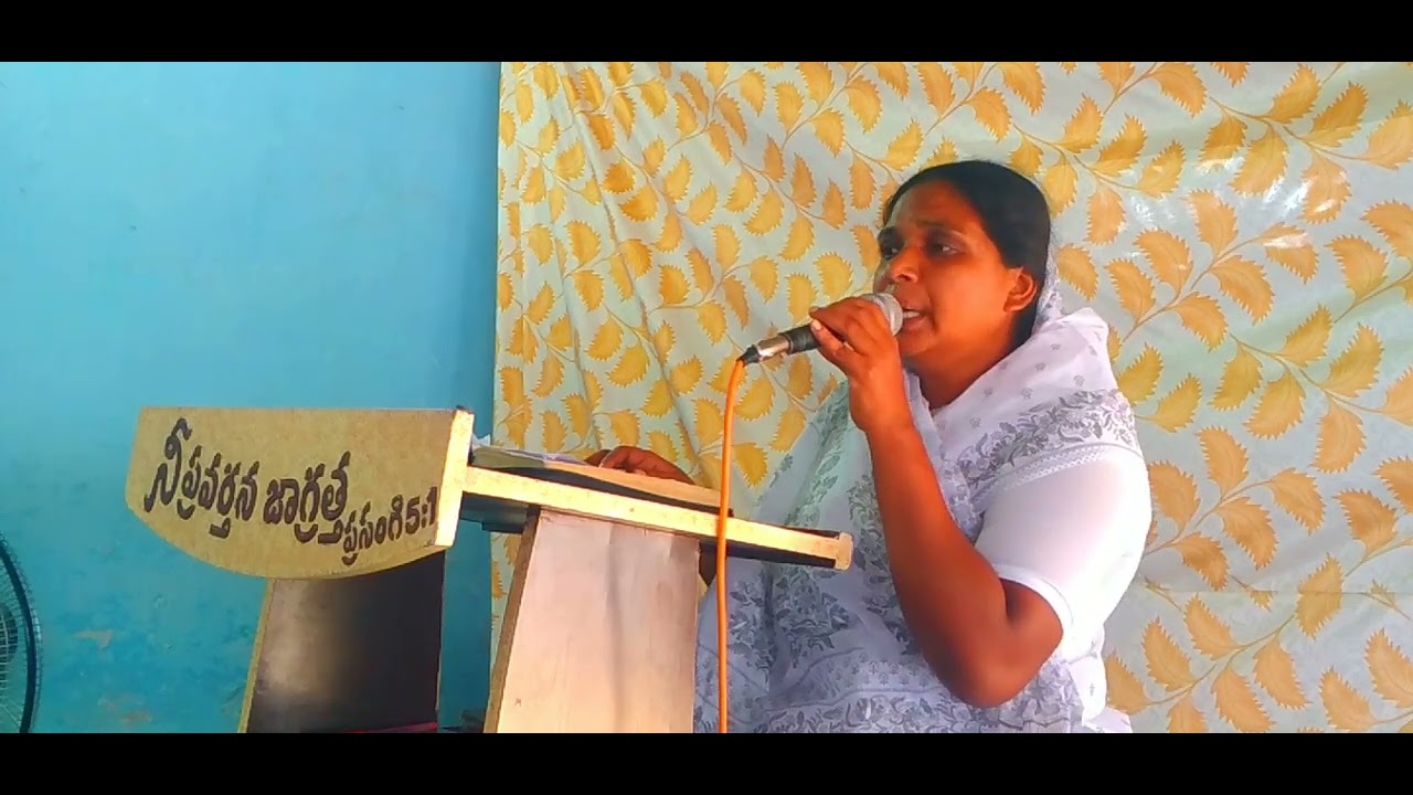 Message by. Esther Rani. jesus Blessing church in Kastala - YouTube