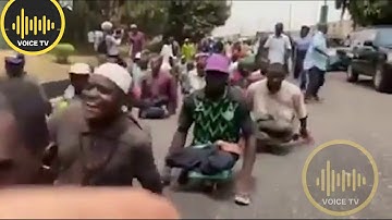 Happening Now: Disables Protest Against Discrimination In Nigeria