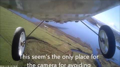 Nick Twinn Flying.Hobbyzone Supercub fpv first attempt.