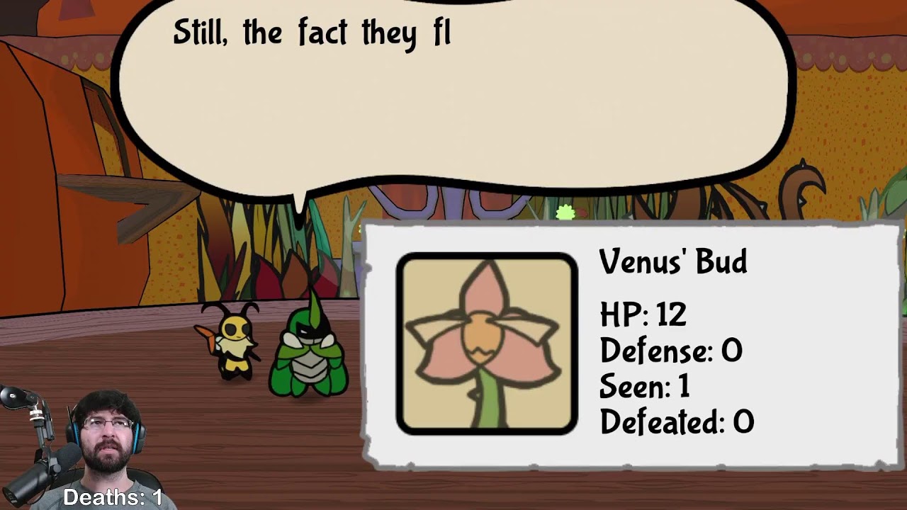 Bug Fables Level 1 Challenge (Hardest Mode + Hard Hits)