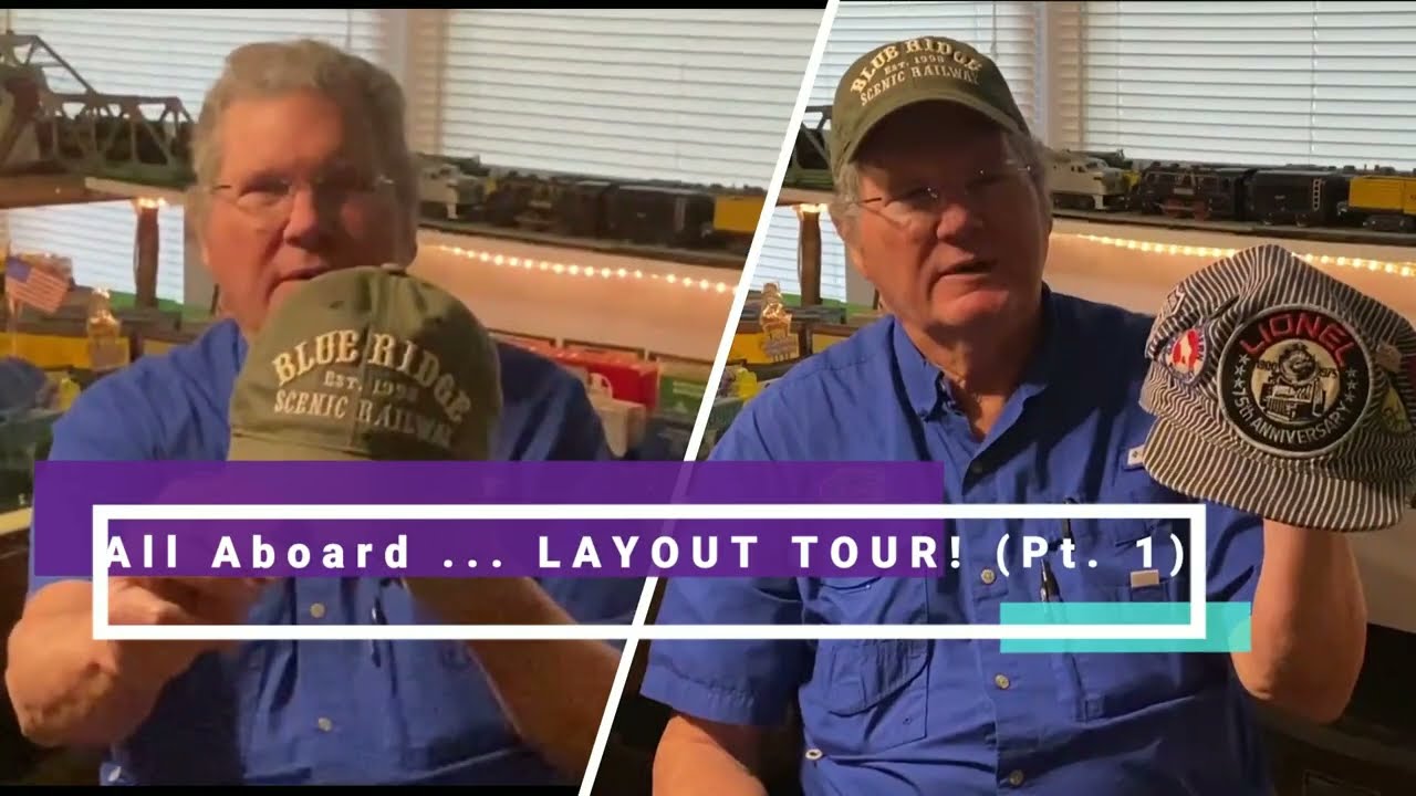 All Aboard for MAIN SILVER RAILZ LAYOUT TOUR (Part 1) Featuring K-Line Circus Train