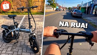 CHEAP ELECTRIC BIKE from SHOPEE is ACTUALLY GREAT I weigh 190 lbs