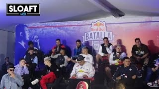 Rueda de prensa (1)  Redbull batalla de los gallos final internacional Chile 2021