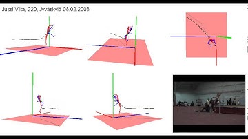 High jump 3D biomechanical analysis (1/3)