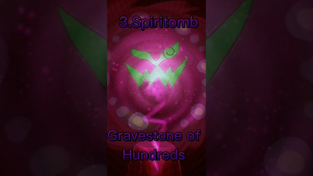 Top 5 most EVIL pokemon