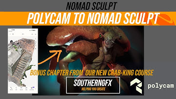 POLYCAM - Scanning into Nomad Sculpt with Polycam