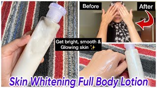 DIY FULL BODY WHITENING MOISTURIZING LOTION FOR GLOWING, HYDRATED & BABY SOFT SKIN @FaiqaHassan screenshot 3