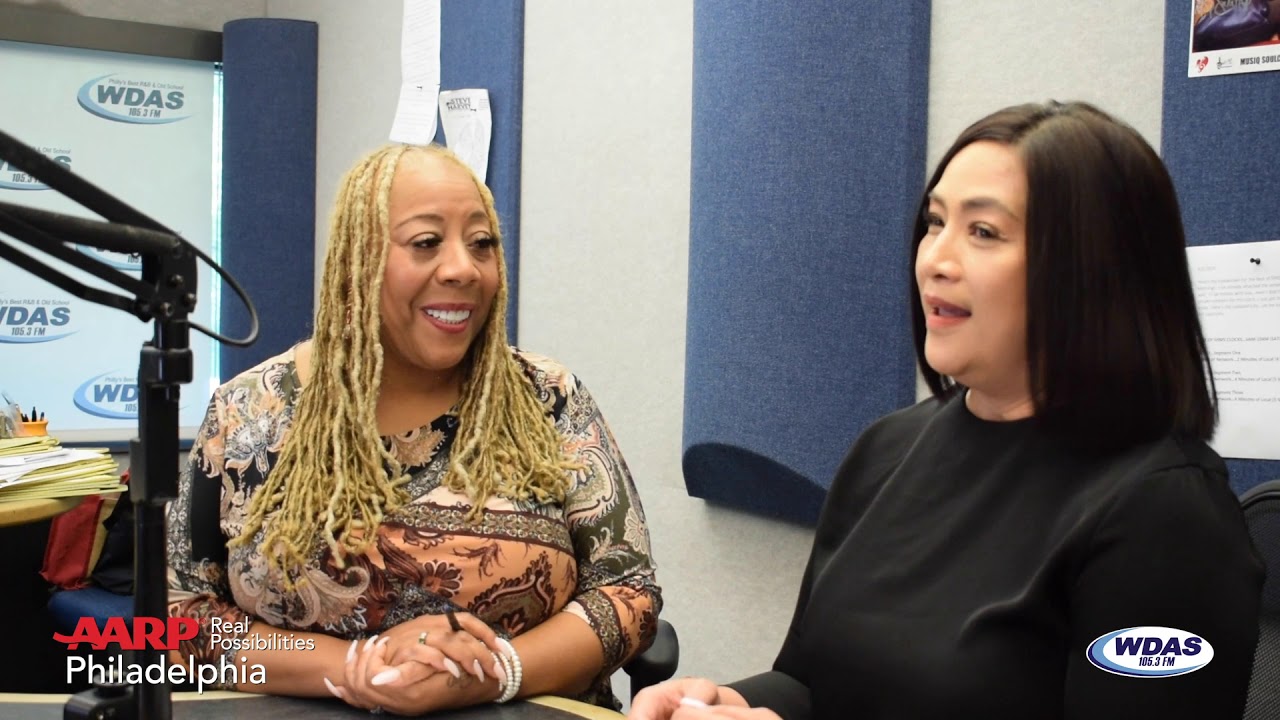 Patty Jackson talks with AARP’s Grace Rustia about Diverse Community