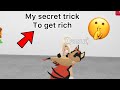 My Secret Trick to get Rich In Adopt Me 🤫🤫🤫