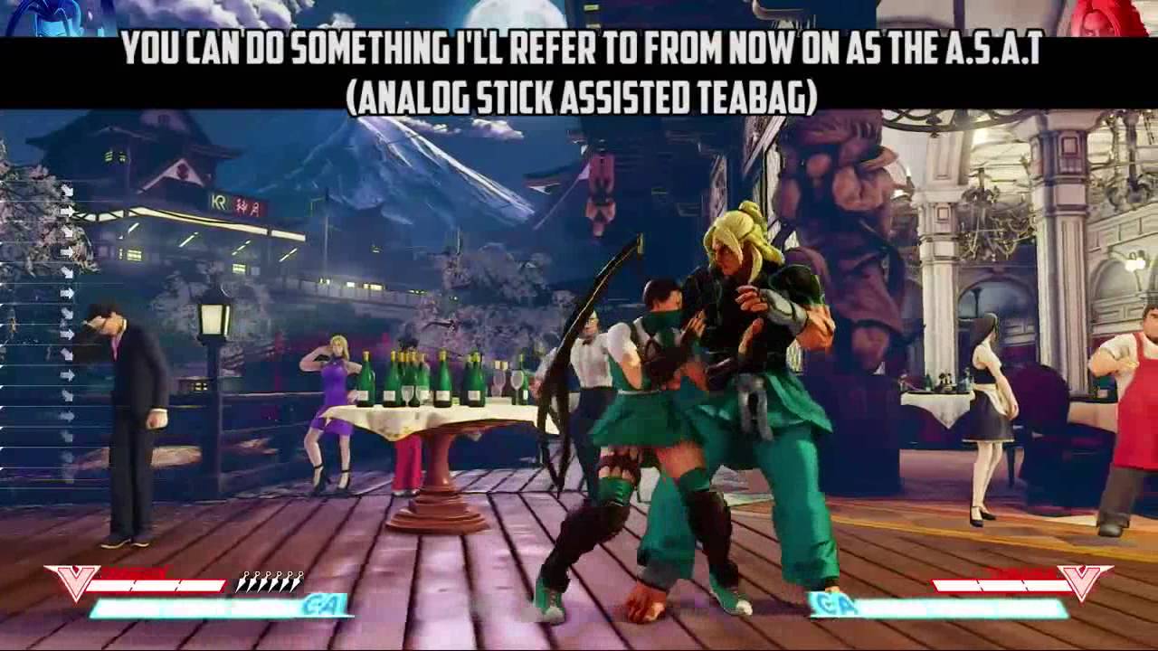 SF5 ANALOG STICK ASSISTED TEABAG