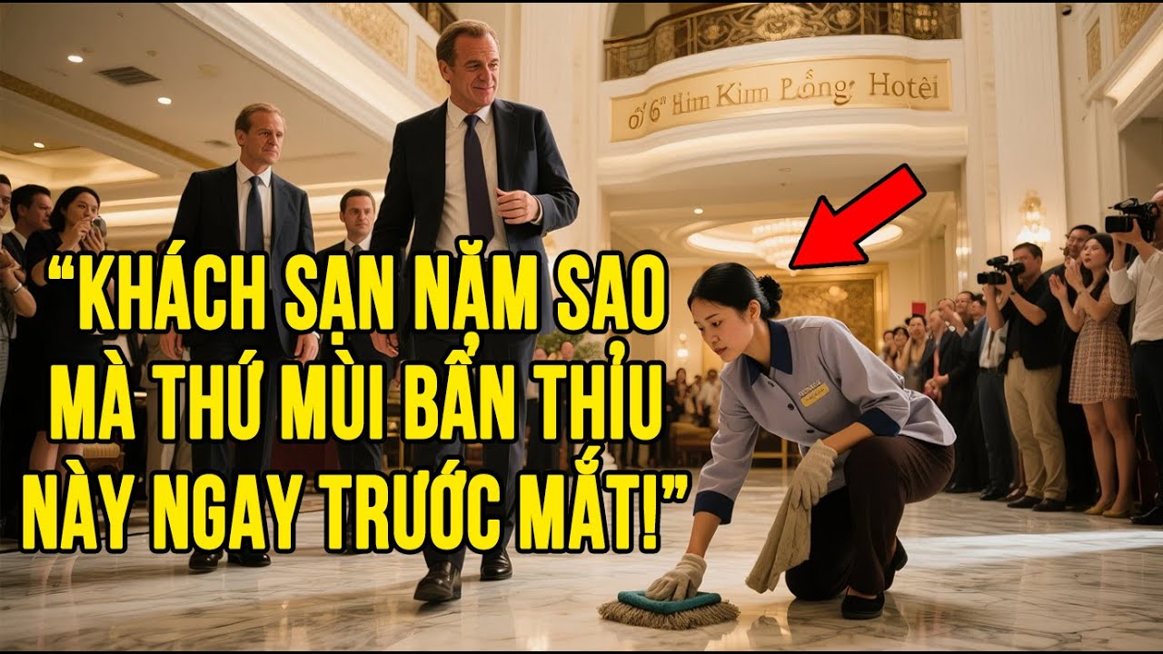 Tỷ Phú Hỏi Gài Một Câu Tiếng Pháp, Cô Lao Công Đáp Lại Bằng 7 Thứ Tiếng Khác Khiến Ông Bẽ Mặt