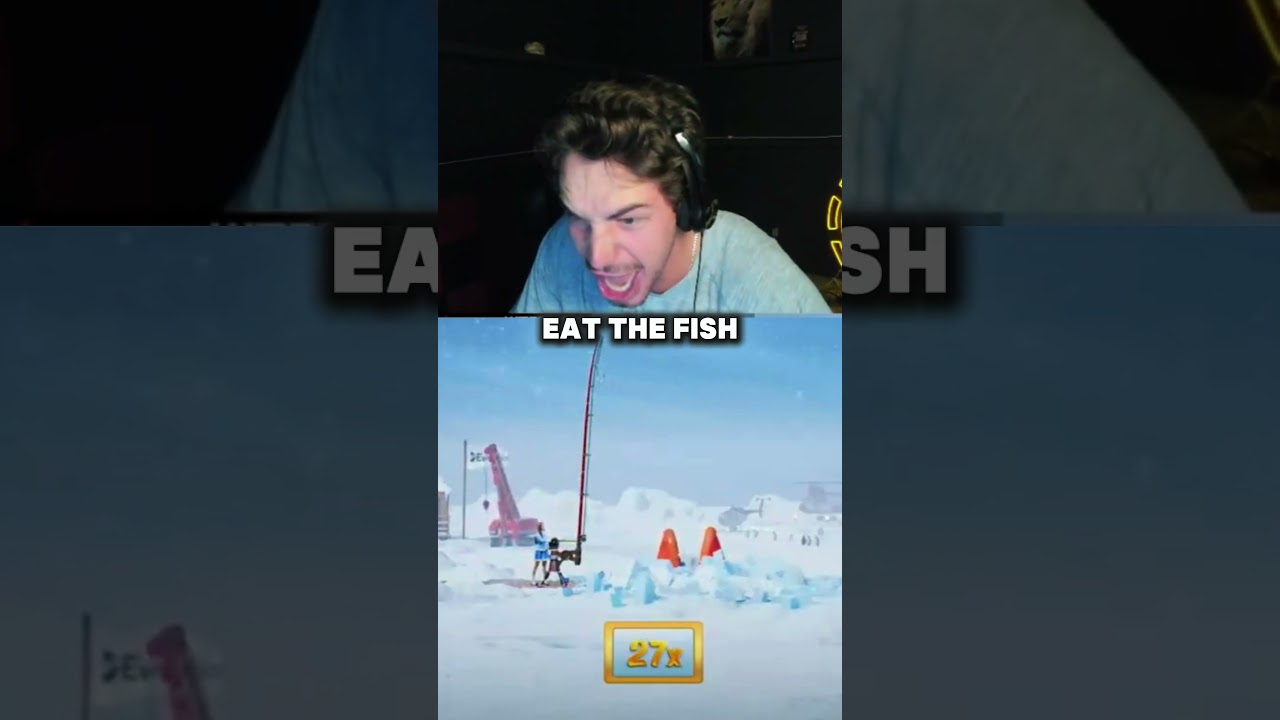 BIGGEST FISH ON ICE FISHING    - UFO   