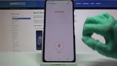 Record and Save Voice - ASUS ZenFone 8 Flip and Sound Recorder App