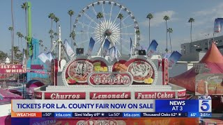 La County Fair Ticket Sales Begin