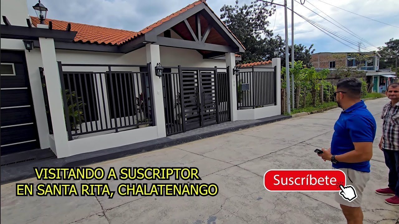 Suscriptor Nos Invito a Su Casa En Santa Rita. Chalatenango, EL SALVADOR.