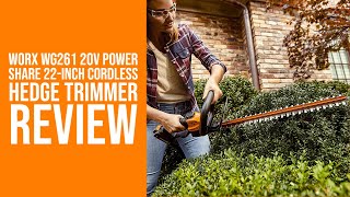 WORX WG261 20V Power Share 22 Inch Cordless Hedge Trimmer