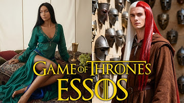 AI Remade Essosi Characters EXACTLY as described in the ASoIaF books