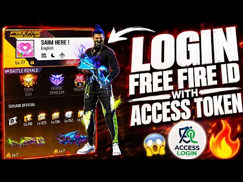HOW TO LOGIN FF ID WITH ACCESS TOKEN 🚀🔥 | FULL TUTORIAL