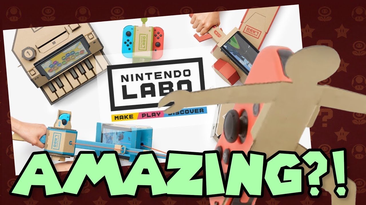 NINTENDO LABO BETTER THAN EXPECTED?! (New Info)