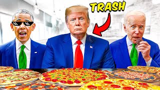 US Presidents Rate Pizza Toppings (Tier List)