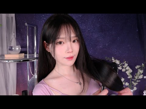 ASMR(Sub✔)꿀잠 재워 드립니다 리얼한 두피 마사지와 헤어 브러싱 케어 받고 주무세요