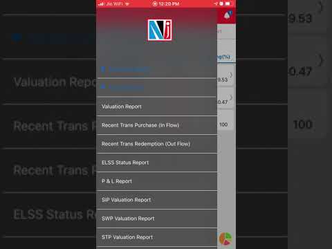 NJ Client Desk overview for Mobile  user in Marathi