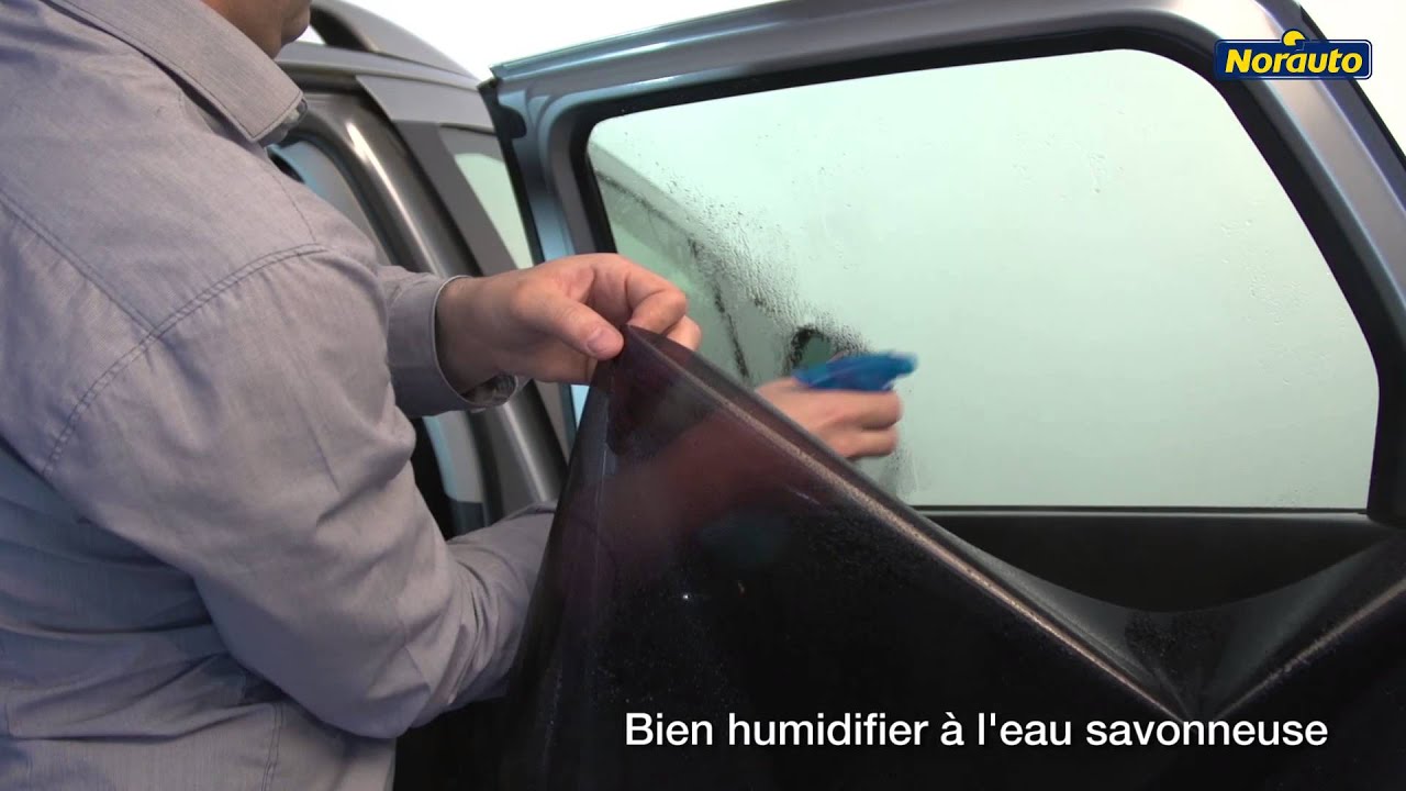 Aide à la pose de films solaires Norauto disponibles sur auto5.be 