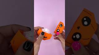 Origami Halloween SQUISHES #shorts