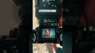 The Nikon F3 waist level viewfinder just hits different😏