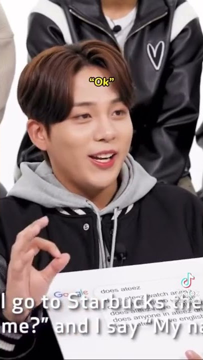 Atiny, we have a new member named Jhon... #ateez #jungho #tiktok #shorts