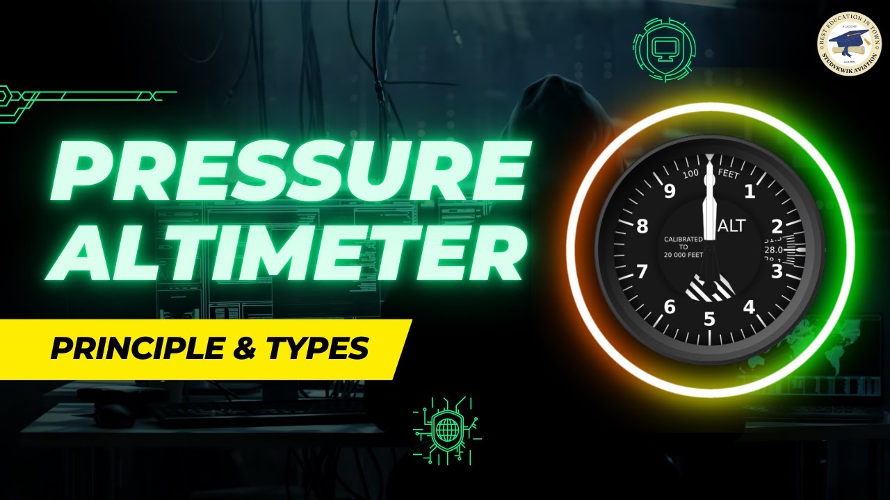 Pressure Altimeter | Principle & Types | 