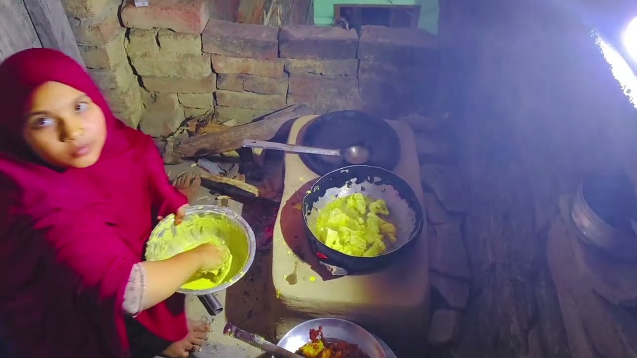 आज हमने बनाया गोभी का पकैडा🥦