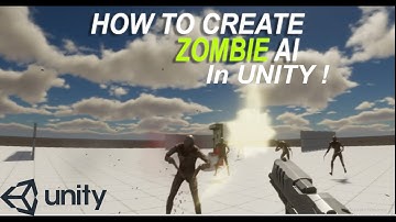 How To Create ZOMBIE AI In Unity | Unity Horror Game AI
