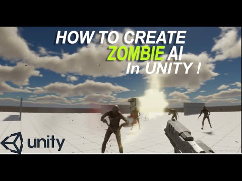 How To Create ZOMBIE AI In Unity | Unity Horror Game AI